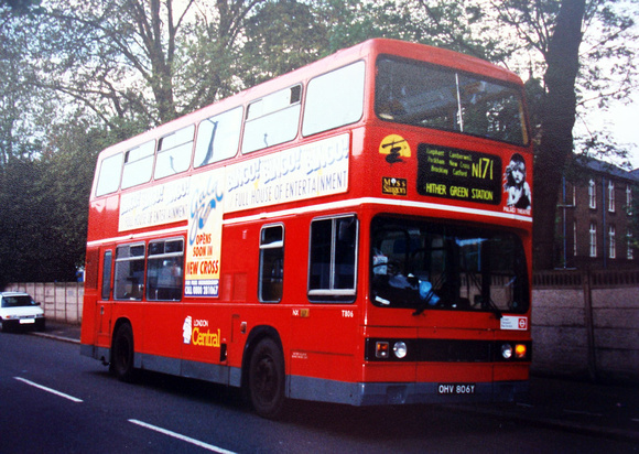 Route N171, London Central, T806, OHV806Y, Hither Green
