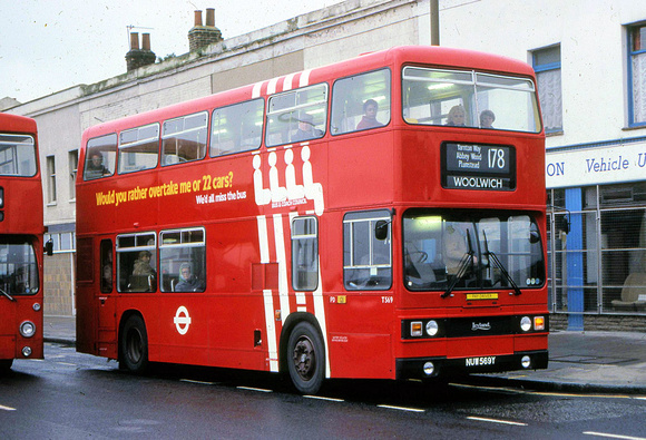 Route 178, London Transport, T569, NUW569Y