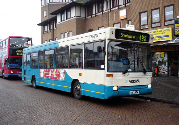 Route 498, Arriva Southend 3402, R312NGM, Romford