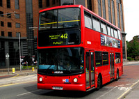 Route 412, Arriva London, DLA143, V343DGT, Croydon