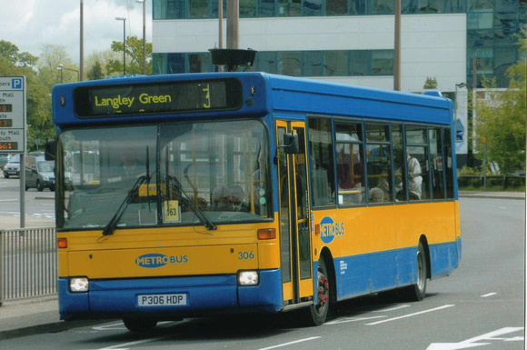 Route 3, Metrobus 306, P306HDP, Crawley