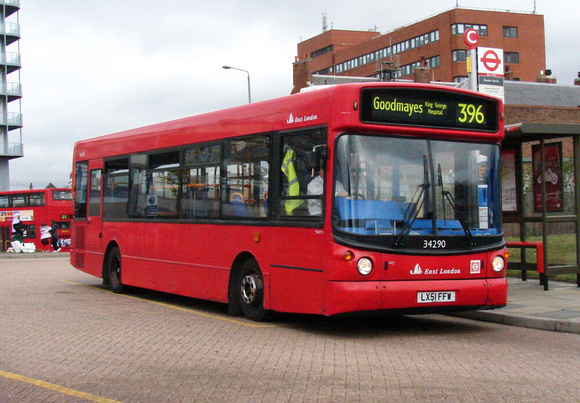 Route 396, East London ELBG 34290, LX51FFW, Ilford