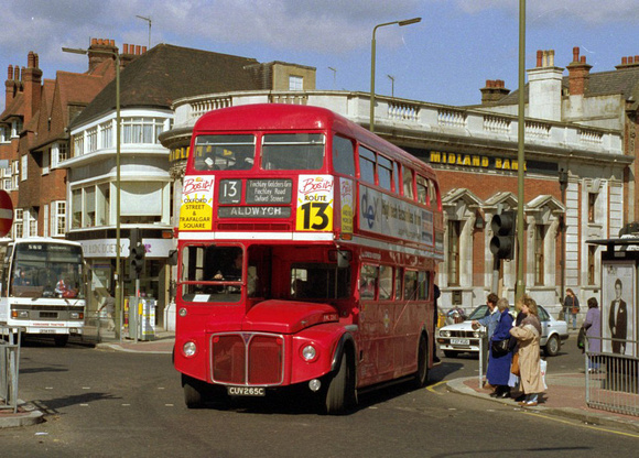 Route 13, London Northern, RML2265, CUV265C, Golders Green