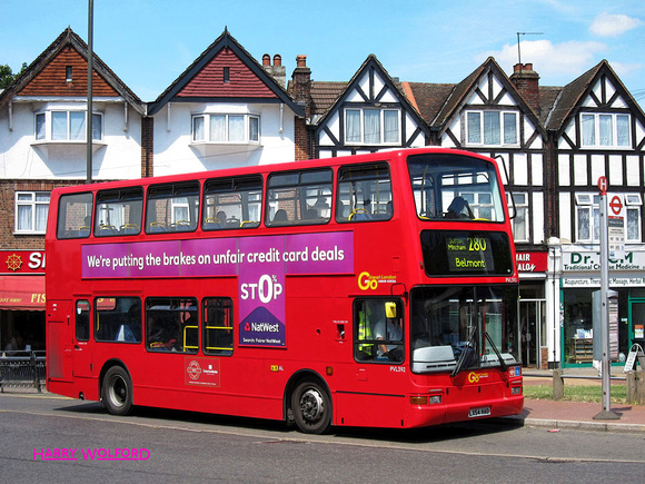 Route 280, Go Ahead London, PVL392, LX54HAO, Mitcham
