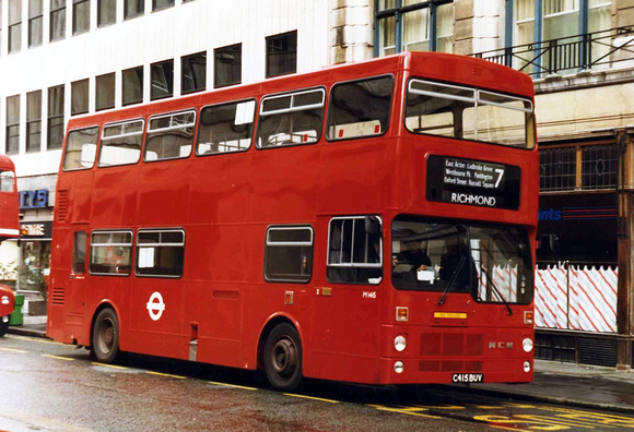 Route 7, London Transport, M1415, C415BUV, Soho