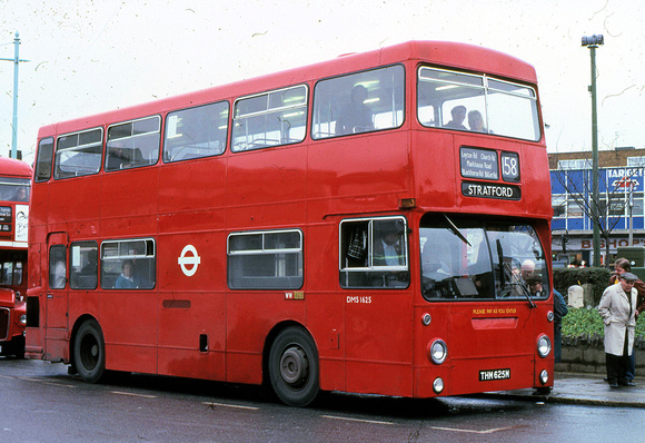 Route 158, London Transport, DMS1625, THM625M, Chingford Mount