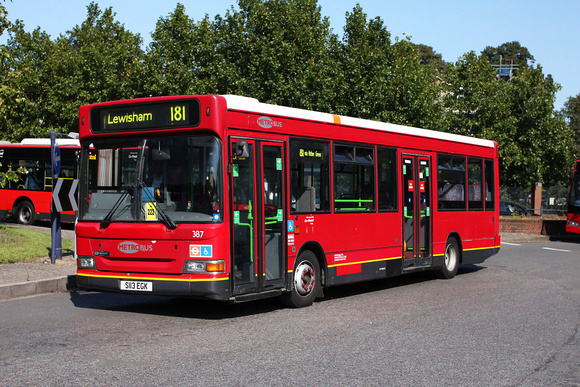 Route 181, Metrobus 387, S113EGK, Lewisham