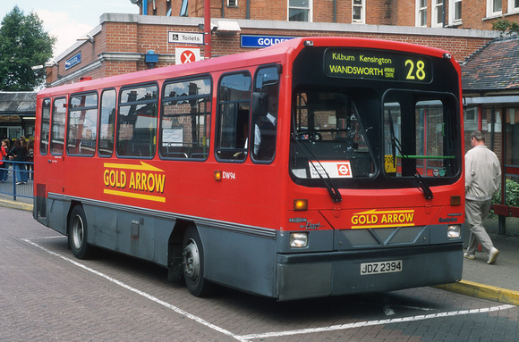 Route 28, First London, DW94, JDZ2394, Golders Green
