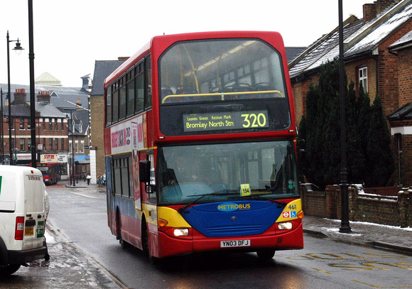 Route 320, Metrobus 461, YN03DFJ, Bromley
