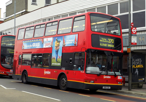 Route 270, London General, PVL160, X616EGK, Tooting