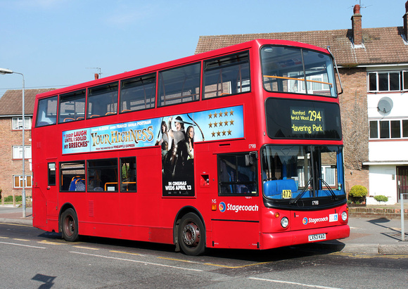 Route 294, Stagecoach London 17981, LX53KAO, Havering Park