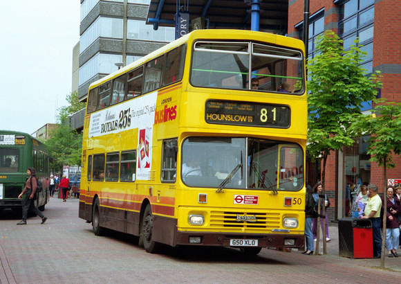 Route 81, London Buslines 50, G50XLO, Slough