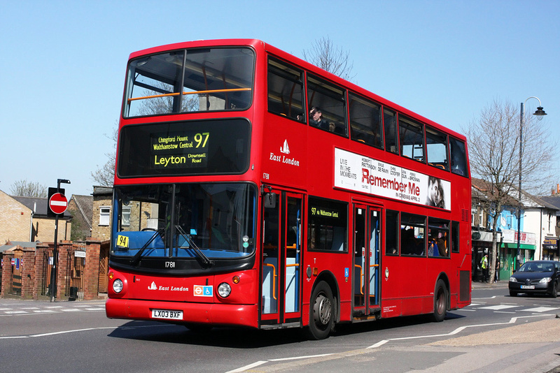 London Bus Routes Route 97 Chingford Station Stratford City