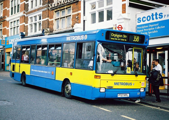 Route 358, Metrobus 227, P727RYL, Bromley