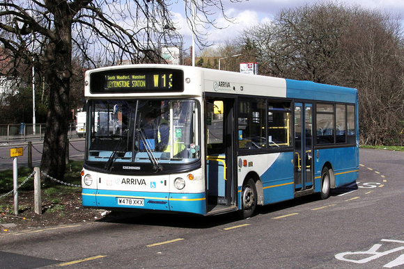Route W13, Arriva The Shires 3478, W478XKX, Woodford Wells