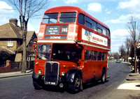 Route 146, London Transport, RT3449, LYR868, Hayes Lane