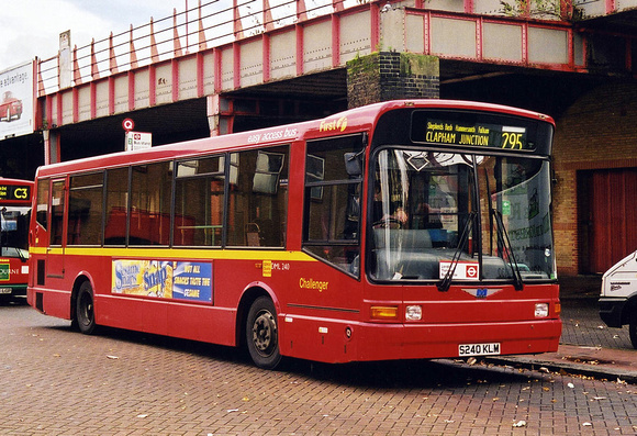 Route 295, First London, DML240, S240KLM, Clapham Junction