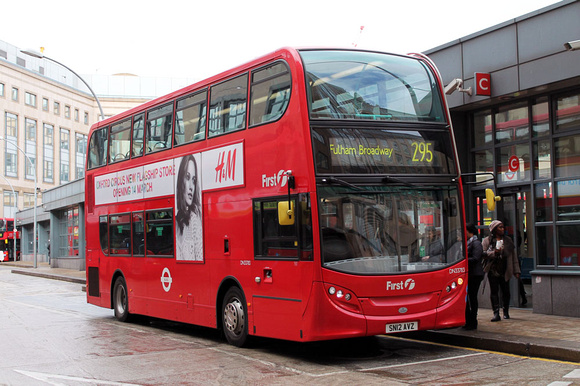 Route 295, First London, DN33783, SN12AVZ, Hammersmith