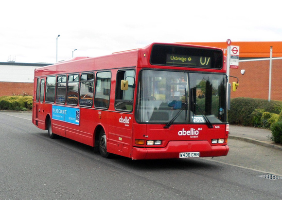 Route U7, Abellio London 8418, W436CRN, Hayes Superstore