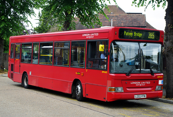 Route 265, London United RATP, DPS652, LG02FFW
