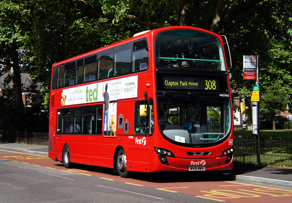 Route 308, First London, VN37862, BV10WWX, Clapton Park