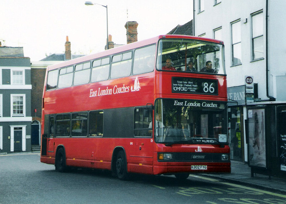 Route 86, East London Coaches, SP2, K302FYG