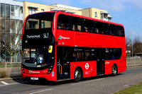 Route SL3, Stagecoach London 11074, YX68UTT, Thamesmead