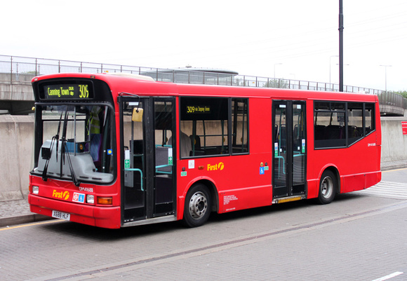 Route 309, First London, DM41688, X688HLF, Canning Town