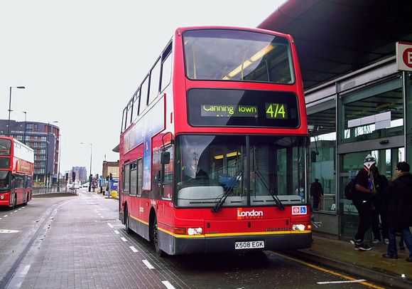 Route 474, Go Ahead London, PVL180, X508EGK, Canning Town