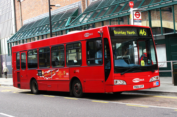 Route 146, Metrobus 260, PN06UYP, Bromley