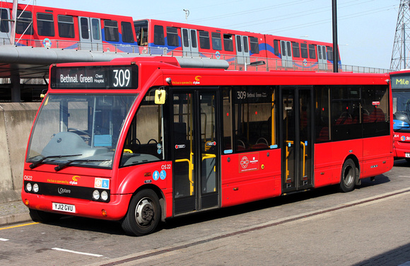 Route 309, CT Plus, OS22, YJ12GVU, Canning Town