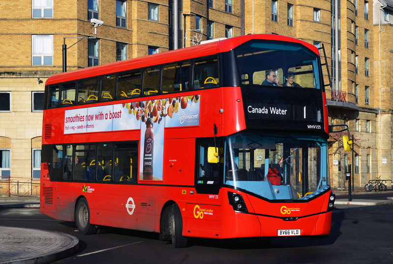 London Bus Routes Route 1 Canada Water Hampstead Heath Route 1