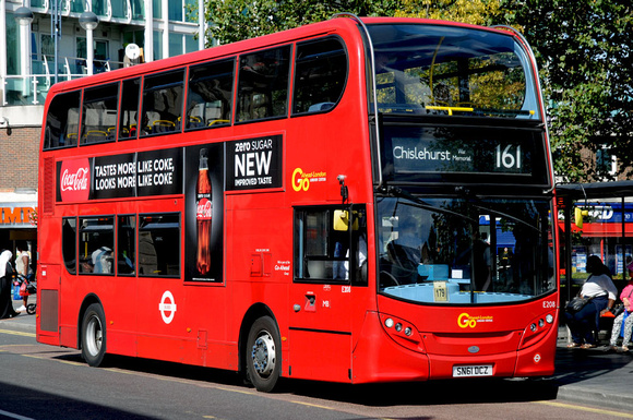 Route 161, Go Ahead London, E208, SN61DCZ, Woolwich