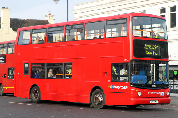 Route 294, Stagecoach London 17994, LX53KCC, Romford