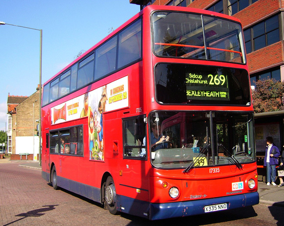Route 269, Selkent ELBG 17335, X335NNO, Bromley