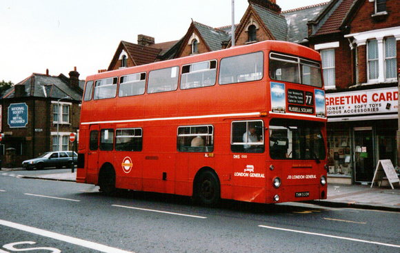 Route 77, London General, DMS1500, THM500M, Tooting