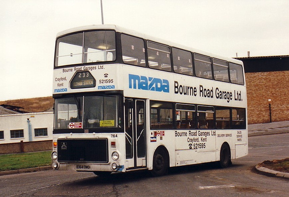 Route 233, Boroline London 764, E164OMD, Swanley