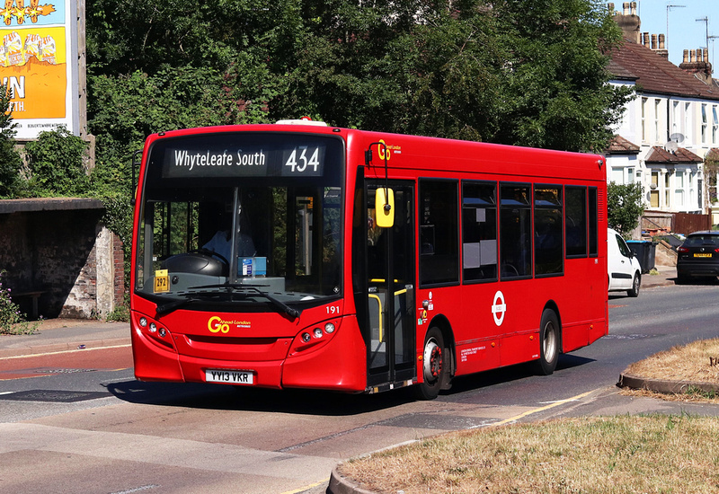 London Bus Routes Route 434 Coulsdon Ridgemount Avenue Caterham