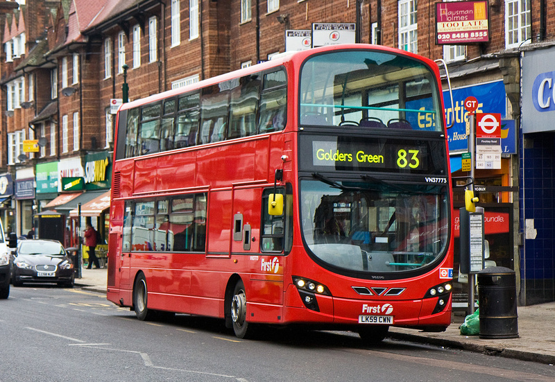 London Bus Routes Route 83 Alperton Golders Green