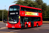 Route X140, London Sovereign, VH45132, LJ15JZH, Heathrow