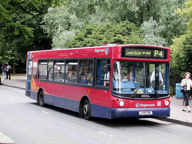 London Bus Routes Route P Brixton Lewisham Station