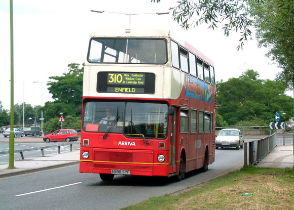 Route 310, Arriva, M988, A988SYF