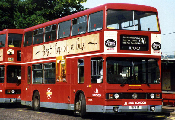 Route 296, East London Buses, T11, WYV11T, Harold Wood