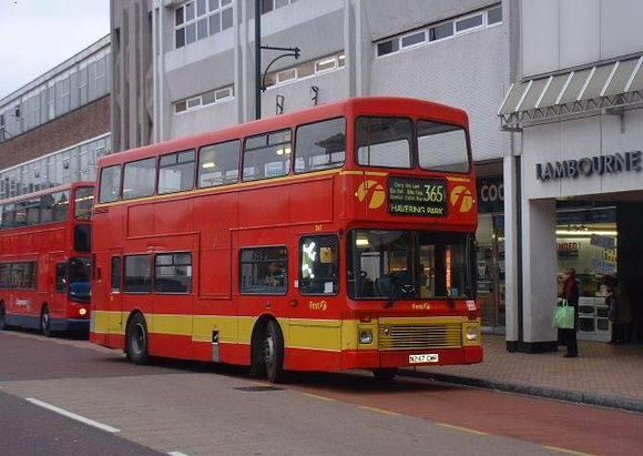 Route 365, First London 247, N247CMP, Romford