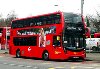 Route 363, Go Ahead London, EH63, YX66WHE, Crystal Palace