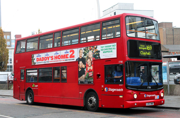 Route 169, Stagecoach London 17788, LX03BWB, Ilford