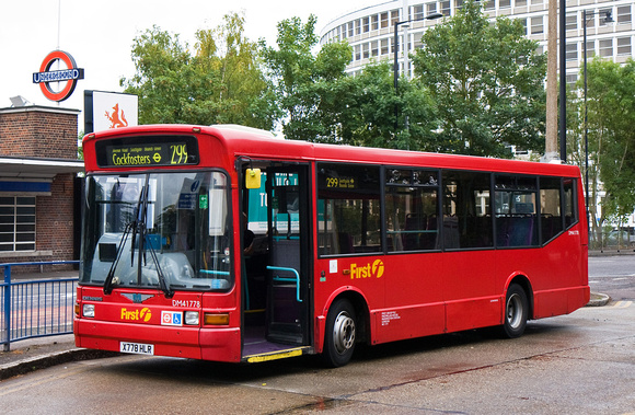 Route 299, First London, DM41778, X778HLR, Cockfosters