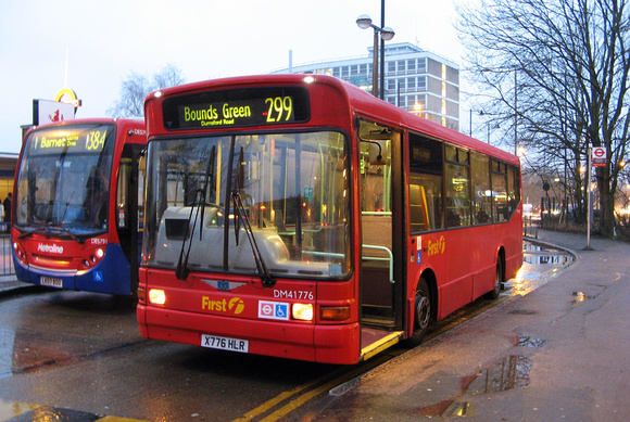 Route 299, First London, DM41776, X776HLR, Cockfosters