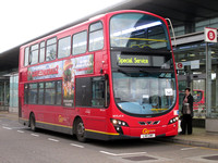 Route 541, Go Ahead London, WVL414, LX11CWV, Canning Town