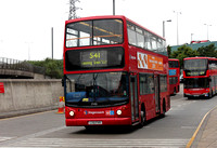 Route 541, Stagecoach London 17451, LX51FKR, Canning Town